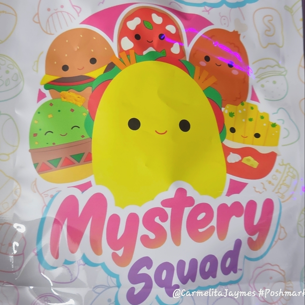MYSTERY BAGS 🍟 One 5" Mystery Food Squad 1 of 6 You Pick Squishmallows BNIB